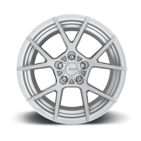 Rotiform KPS 18x9.5J Alloy Wheels Brushed Silver Finish