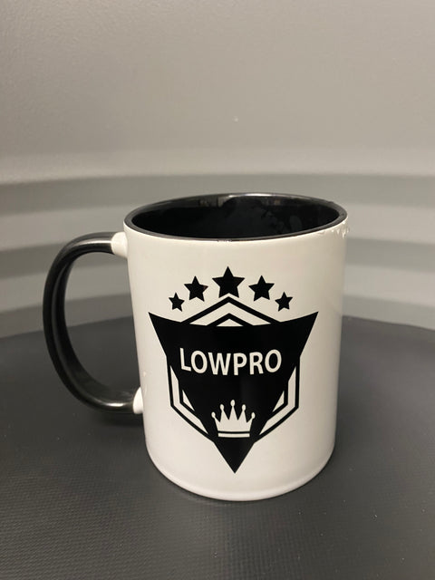 Lowpro Black & White Statement Mug