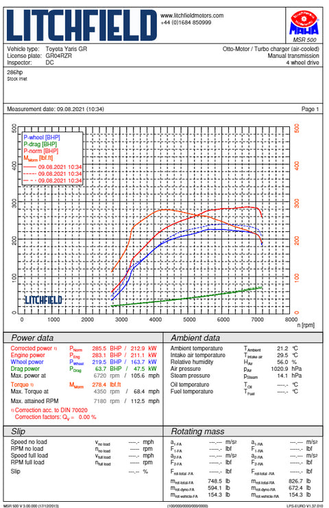 Turbo Inlet Adaptor for Toyota Yaris GR and Corolla GR