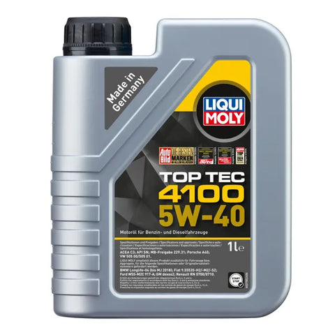 Liqui Moly Top Tec 4100 5W40 Synthetic Technology Engine Oil