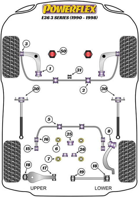 ENGINE MOUNT PFF5-4650