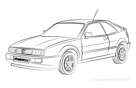 Corrado 53L (1989 - 1995) powerflex