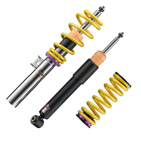 KW Coilover Suspension V1 Inox – Street Performance Stainless Steel for Abarth 500 & 500C (312) 2008+