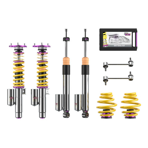 KW Coilover Suspension V3 Clubsport with Top Mounts – Track Performance for BMW E46 M3 1998–2007