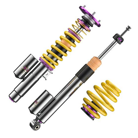 KW Coilover Suspension V3 Clubsport Inox – BMW E46 M3 Coupe & Convertible 1998–2007 (Incl. Top Mounts)