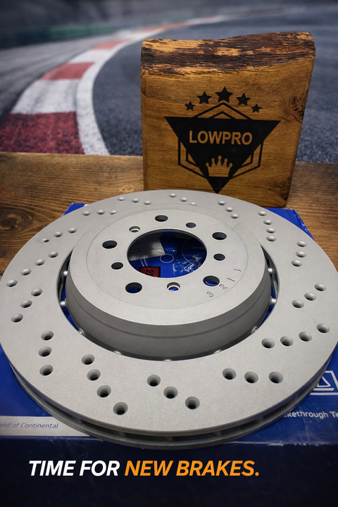 BMW E46 M3 CSL 345mm Front Brake Discs Pair ATE OEM Performance High Quality (Pair)