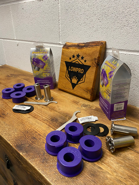 Powerflex Adjustable VW Adjustable Transporter Rear Package Deal PFR85-1310G / PFR85-1311G