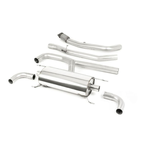 Milltek Non-Resonated 3" Cat Back for Alfa Romeo Giulia 2.0T (Non Valved)