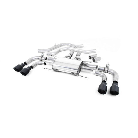 Milltek Exhaust for Alfa Romeo Giulia Quadrifoglio 2.9 V6 Bi-Turbo Front Pipe-back