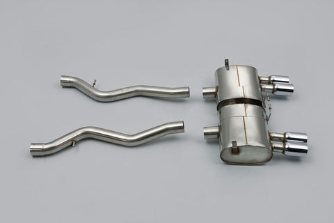 Milltek Cat-back Exhaust System with Polished Tips - BMW E90 M3 Saloon / Sedan