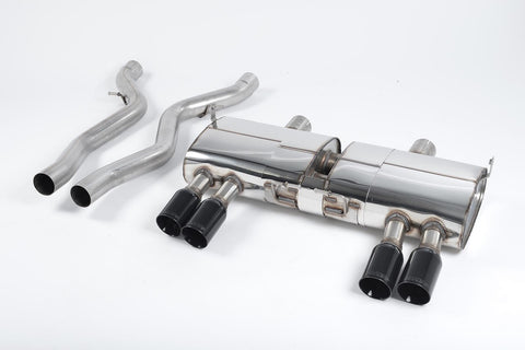 Milltek Cat-back Exhaust System with Cerakote Black Tips - BMW  E90 M3 Saloon / Sedan