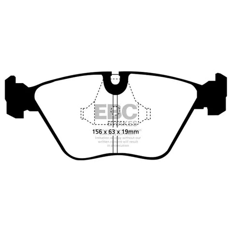 EBC Yellow Stuff DP4689R BRAKE PADS (YELLOWSTUFF) BMW (Front)