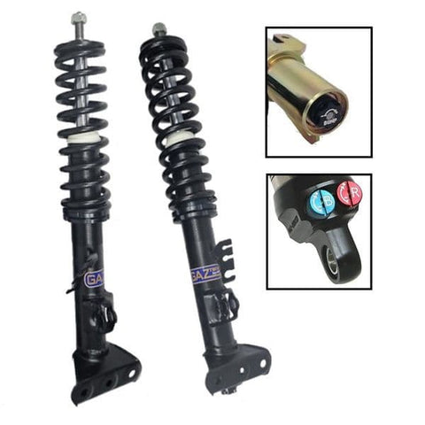 Gaz Twin Adjustable Coilover Suspension Kit - Abarth 500 / 595 / 695