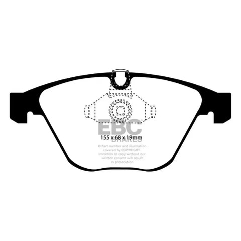 EBC Yellowstuff DP41449R Front Brake Pads - BMW M3 E9X
