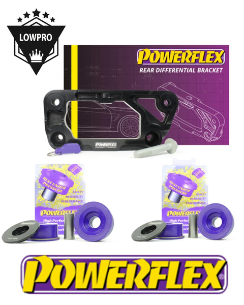 PRE ORDER Powerflex Dual Mount Rear Diff Bracket & X2 Bush Kit – BMW BMW M3 F80