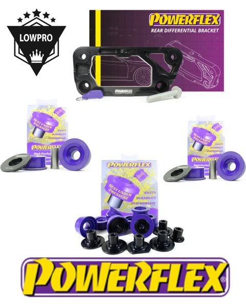 PRE ORDER Powerflex Full Rear Diff Bush Kit & Dual Mount Bracket – BMW M2 F87