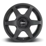 Rotiform SIX 18x8.5 Alloy Wheels Matt Black Finish