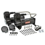 Viair 444c - Dual Air Compressors Twin Kit - Available in CHROME or BLACK
